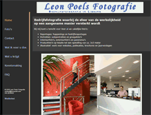 Tablet Screenshot of leonpoels.com